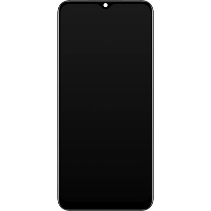 Display s dodirnim zaslonom Realme C30 / Narzo 50i Prime, s okvirom, crni, Service Pack 4130279