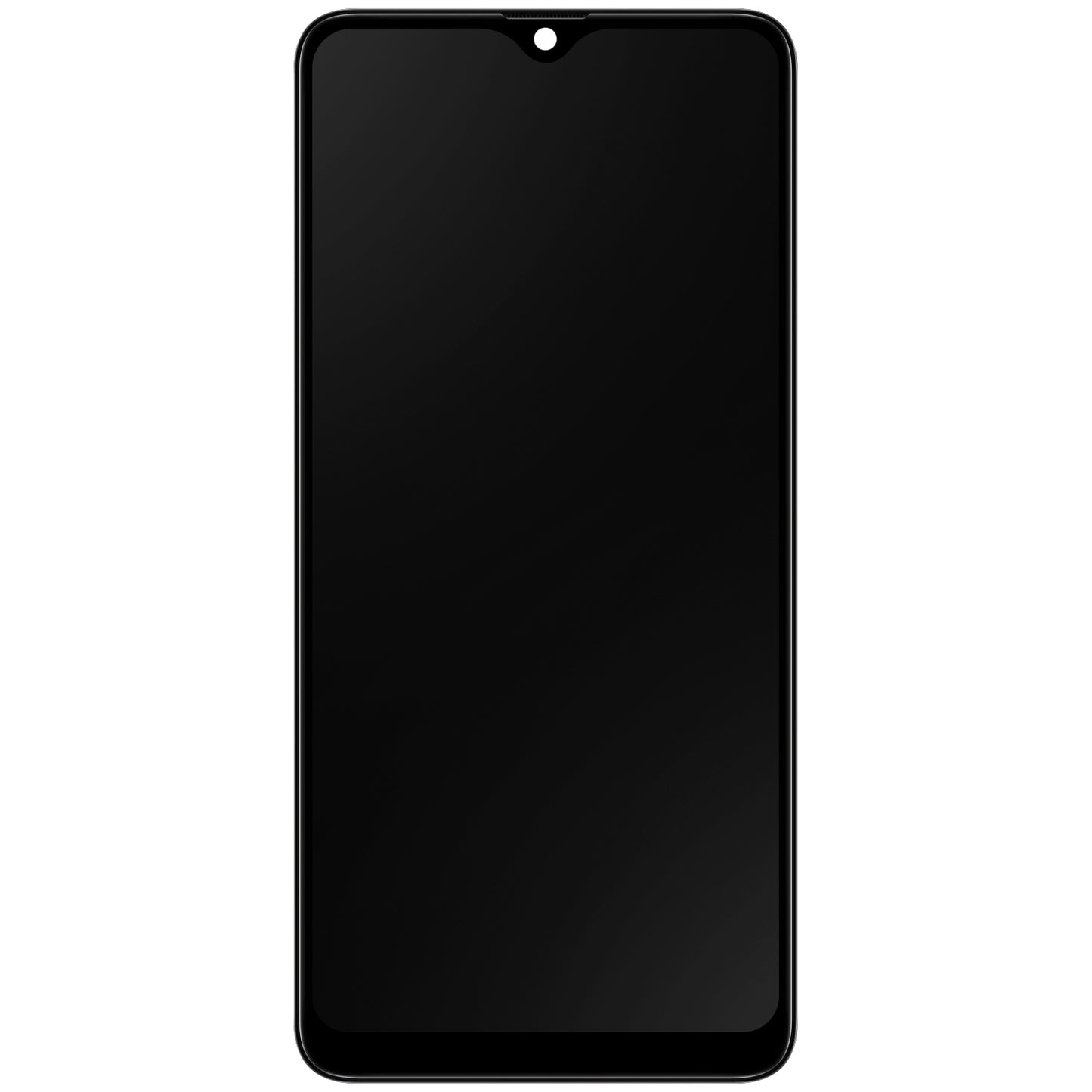 Zaslon s dodirnim ekranom Samsung Galaxy A20s A207, s okvirom, crni, servisni paket GH81-17774A