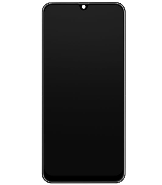 Zaslon s dodirnim ekranom Samsung Galaxy M21 M215 / M30s M307, s okvirom, crni, servisni paket GH82-21265A