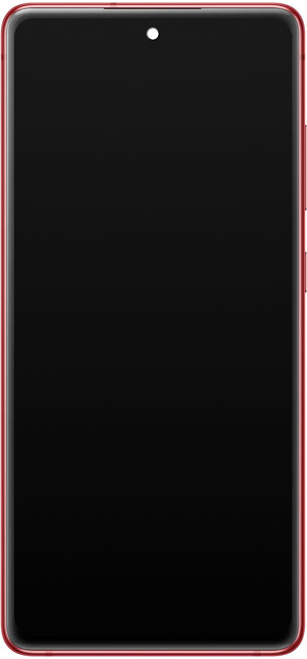 Zaslon s dodirnim ekranom Samsung Galaxy S20 FE 5G G781, s okvirom, crveni, servisni paket GH82-24214E