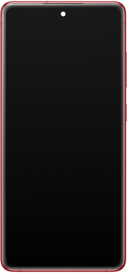 Zaslon s dodirnim ekranom Samsung Galaxy S20 FE 5G G781, s okvirom, crveni, servisni paket GH82-24214E