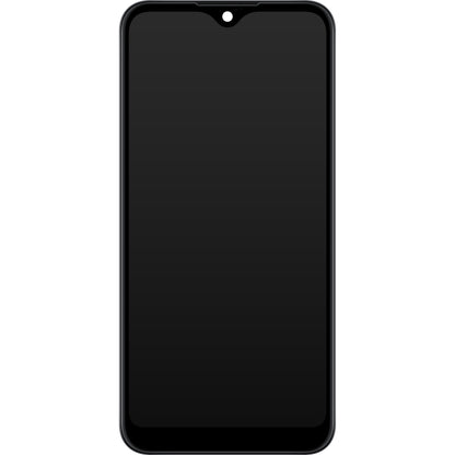 Display s dodirnim zaslonom Samsung Galaxy A01 A015, s okvirom, inačica za izvan Europe, crni, servisni paket GH81-18597A