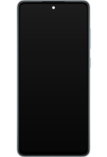 Zaslon s dodirnim ekranom Samsung Galaxy A72 A725 / A72 5G A726, s okvirom, plavi, Service Pack GH82-25460B