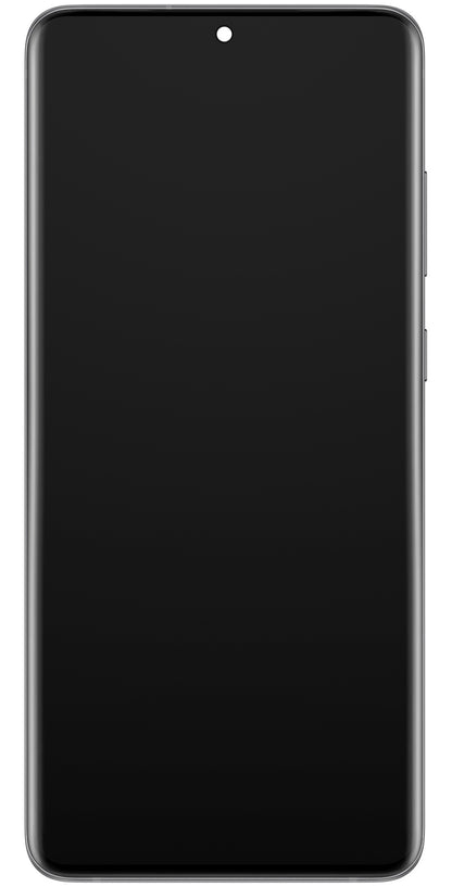 Zaslon s dodirnim ekranom Samsung Galaxy S20 Ultra 5G G988 / S20 Ultra G988, s okvirom, sivi, paket za servis GH82-26032B