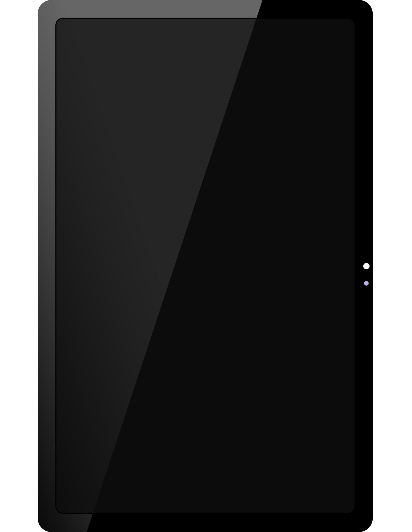 Zaslon s dodirnim ekranom Samsung Galaxy Tab A7 10.4 (2020), Crni, Servisni paket GH81-19690A