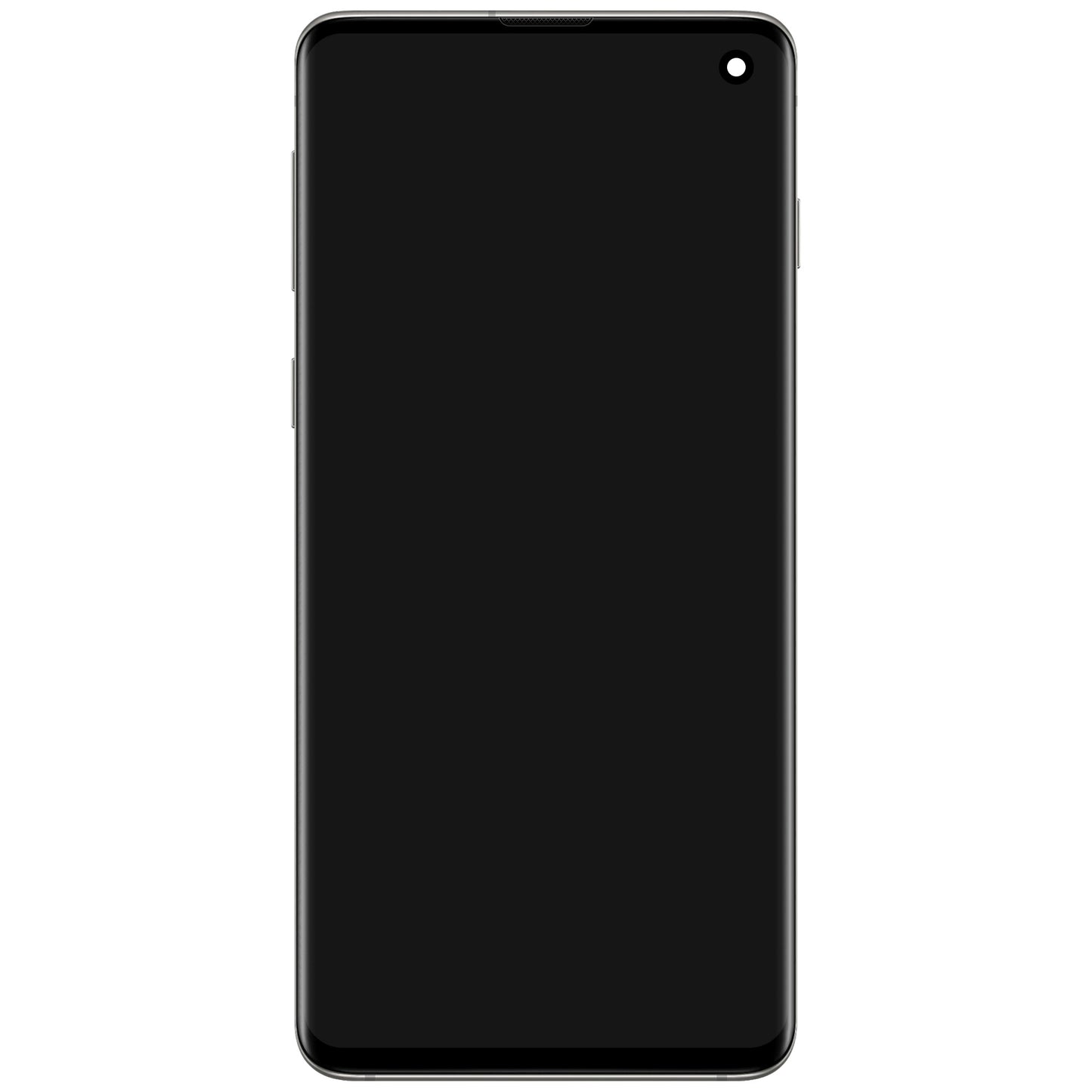 Display s dodirnim zaslonom Samsung Galaxy S10 G973, s okvirom, srebrni, Service Pack GH82-18850G