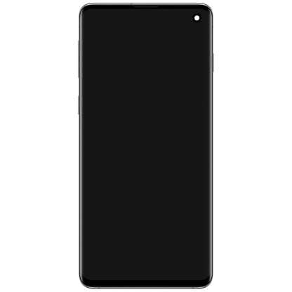 Display s dodirnim zaslonom Samsung Galaxy S10 G973, s okvirom, srebrni, Service Pack GH82-18850G