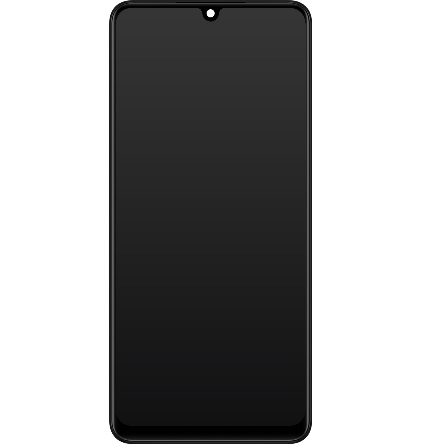 Zaslon s dodirnim ekranom Samsung Galaxy A22 A225, s okvirom, crni, servisni paket GH82-25944A
