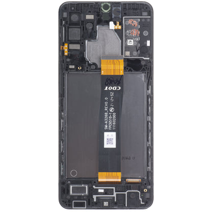 Zaslon s dodirnim ekranom Samsung Galaxy A32 5G A326, s okvirom, crni, servisni paket GH82-25121A