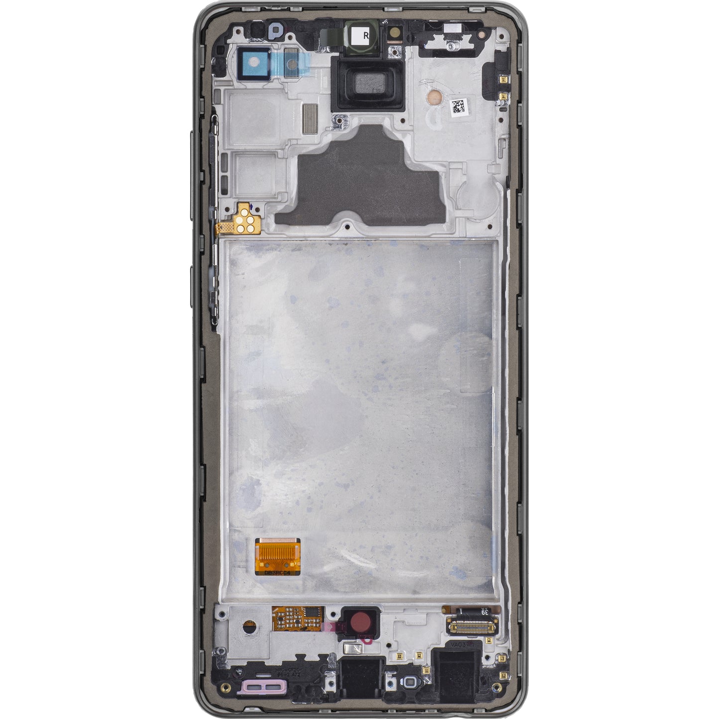 Zaslon s dodirnim ekranom Samsung Galaxy A72 A725 / A72 5G A726, s okvirom, crni, servisni paket GH82-25460A