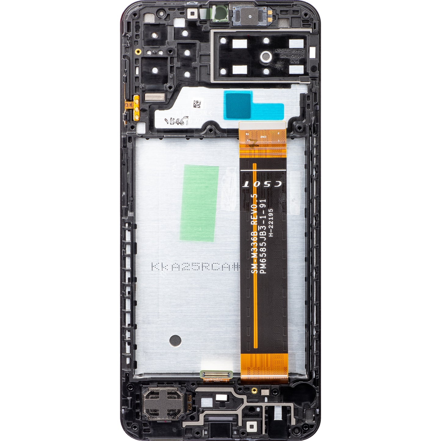 Zaslon s dodirnim ekranom Samsung Galaxy A13 A137, s okvirom, crni, servisni paket GH82-29228A