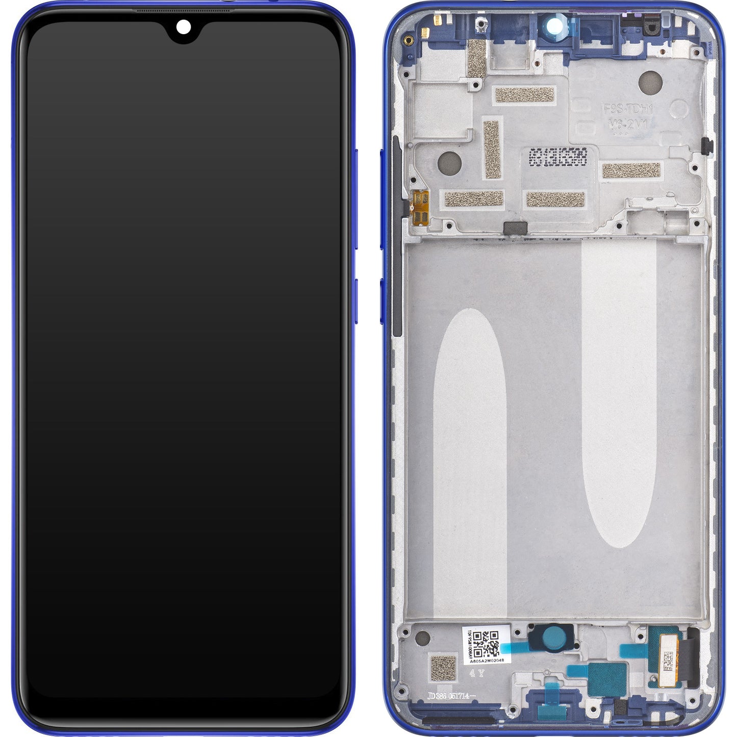 Display s dodirnim zaslonom Xiaomi Mi A3, s okvirom, plavi, Service Pack 5610100380B6