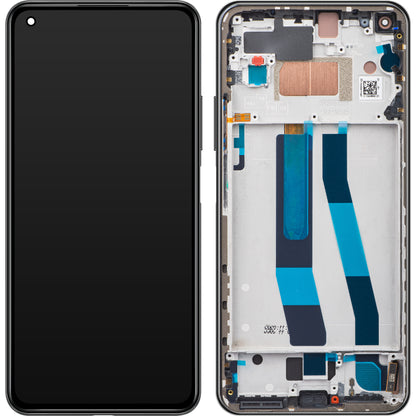 Zaslon s dodirnim ekranom Xiaomi 11 Lite 5G NE, s okvirom, crni (Truffle Black), servisni paket 5600030K9D00