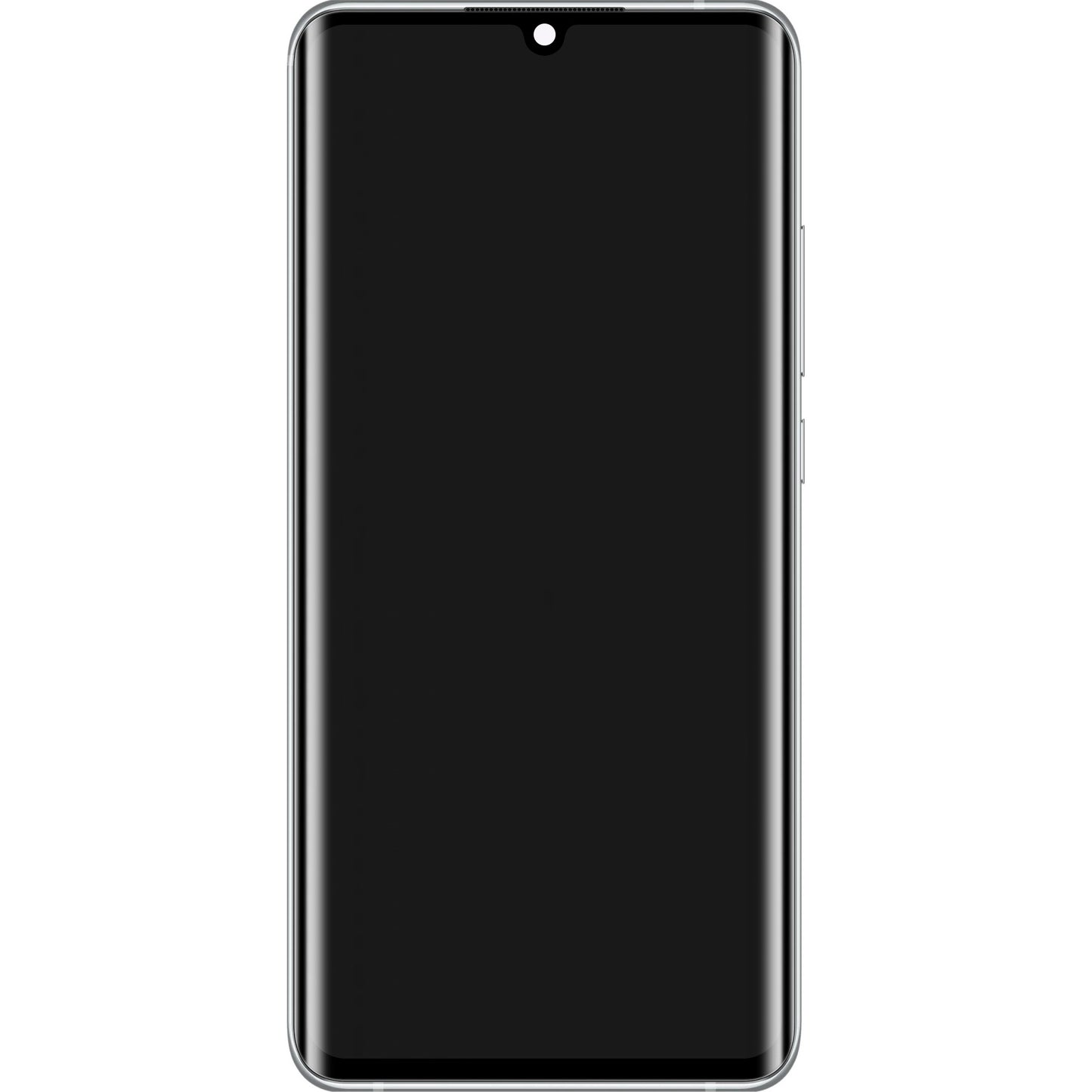 Zaslon s dodirnim ekranom Xiaomi Mi Note 10 / Note 10 Pro, s okvirom, bijeli, Service Pack 56000200F400
