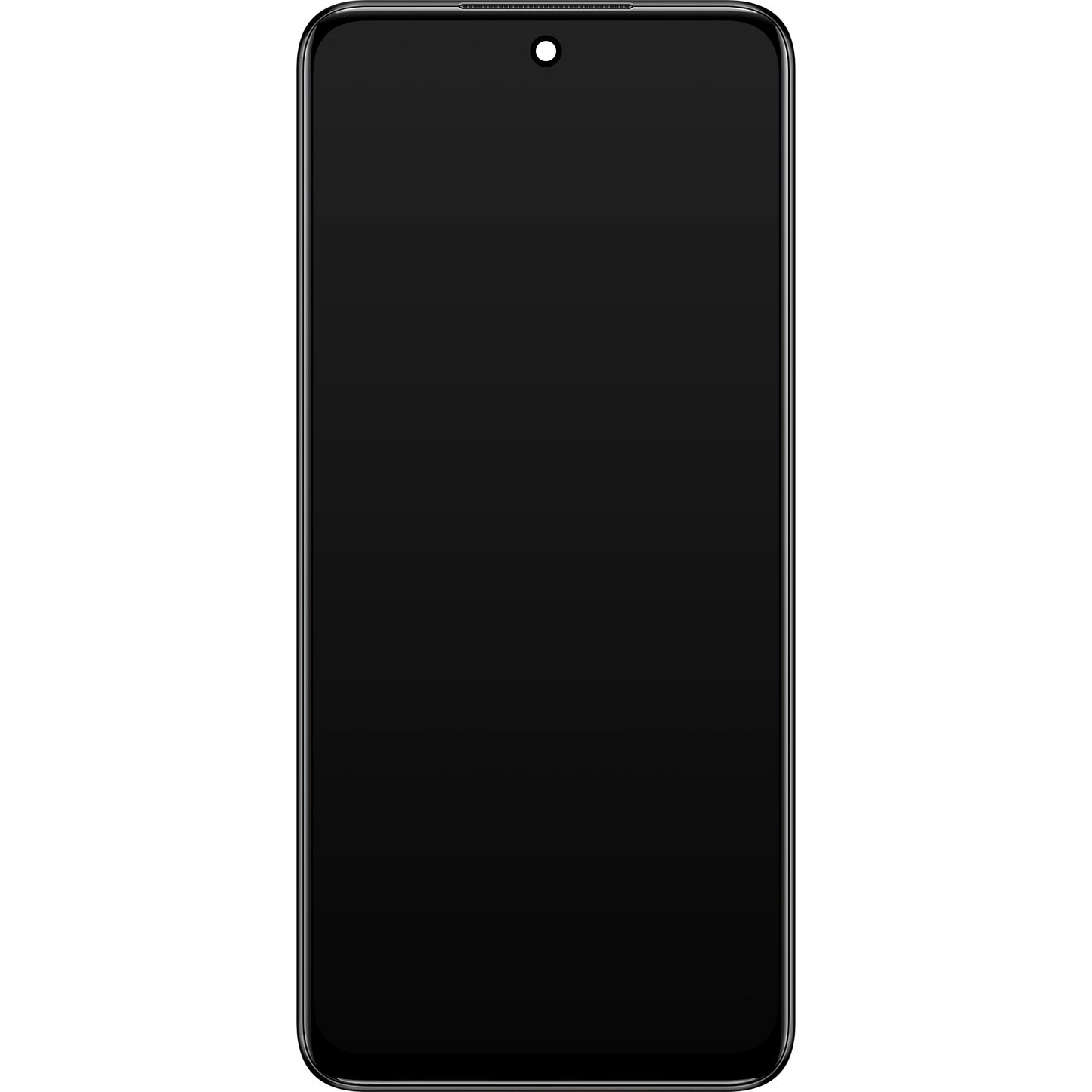 Zaslon s dodirnim ekranom Xiaomi Redmi Note 10 5G, s okvirom, sivi, paket za servis 5600020K1900