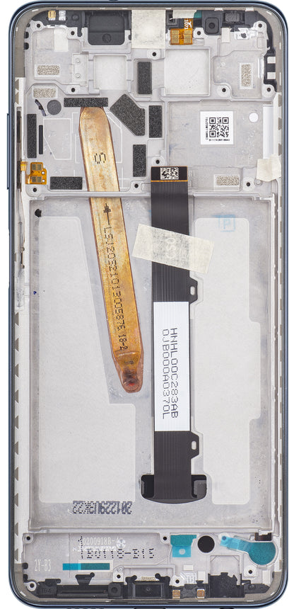 Zaslon s dodirnim zaslonom Xiaomi Poco X3 Pro, s okvirom, crni, Service Pack 560002J20S00