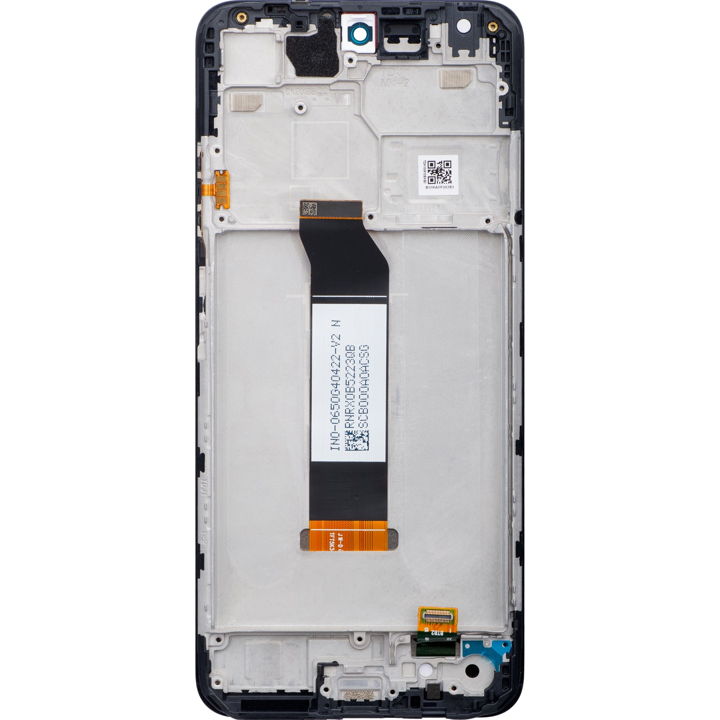 Zaslon s dodirnim ekranom Xiaomi Redmi Note 10 5G, s okvirom, sivi, paket za servis 5600020K1900