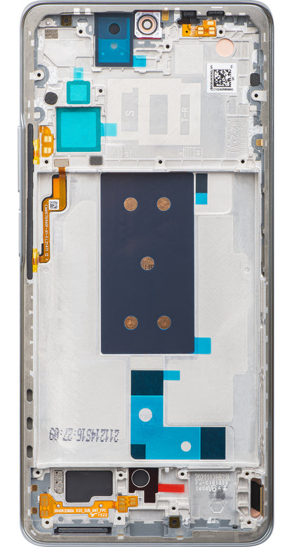 Zaslon s dodirnim ekranom Xiaomi 11T, s okvirom, srebrni, Service Pack 560003K11R00