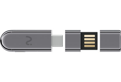 Dongle za snimanje / diktafon Viaim NoteKit AI, USB-C / USB-A, Siva