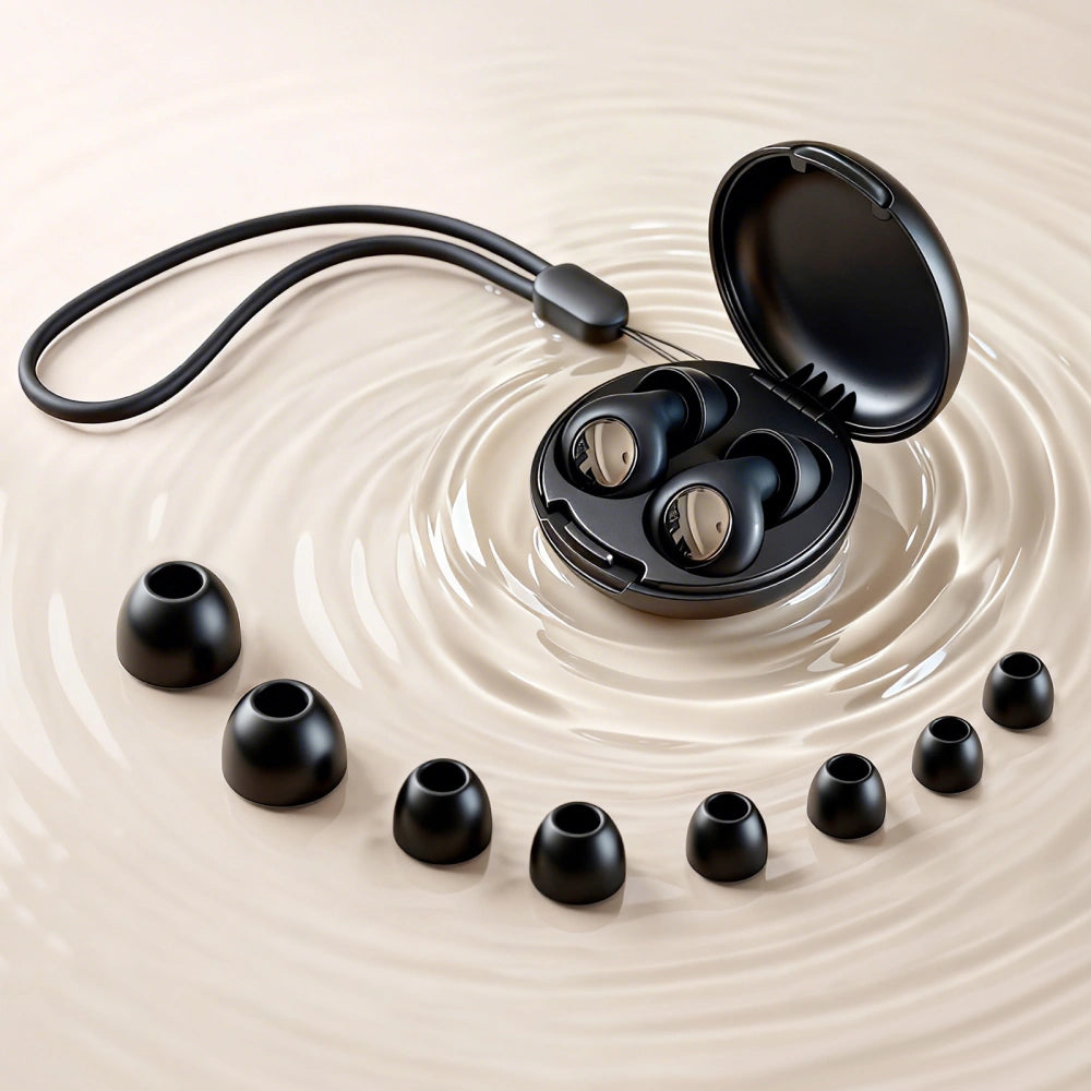 Čepići za uši Tech-Protect QuietFit, Crni