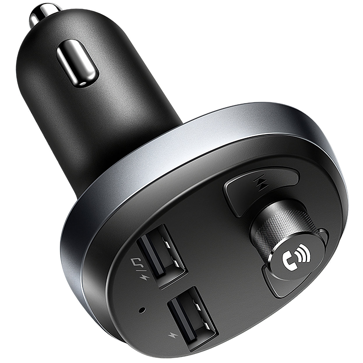 FM Bluetooth modulator McDodo, 2 x USB-A
