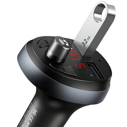 FM Bluetooth modulator McDodo, 2 x USB-A