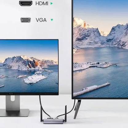 Wireless HDMI Extender UGREEN CM506, 1080P, Sivi