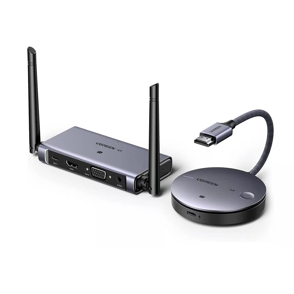Wireless HDMI Extender UGREEN CM586, 4K, Crni