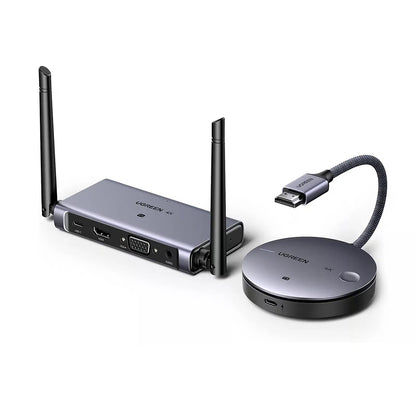 Wireless HDMI Extender UGREEN CM586, 4K, Crni