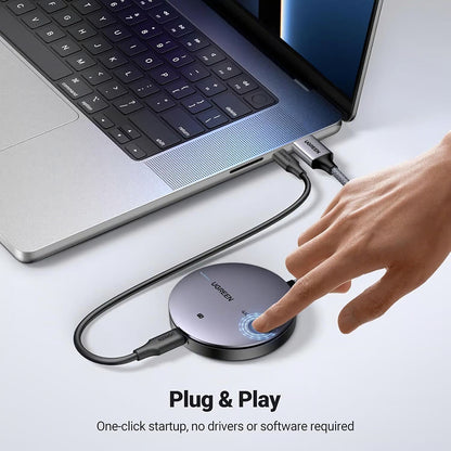 Wireless HDMI Extender UGREEN CM586, 4K, Crni