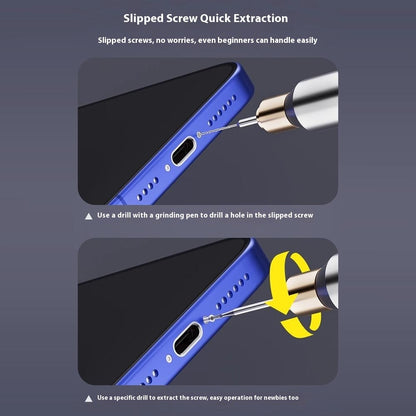 Extractor Bit OEM U8 za vađenje slomljenih vijaka, 2u1