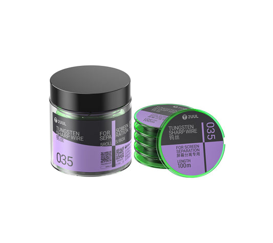 Tungstenska žica 2UUL WS-035, 0,035mm, 100m, Set 5 komada