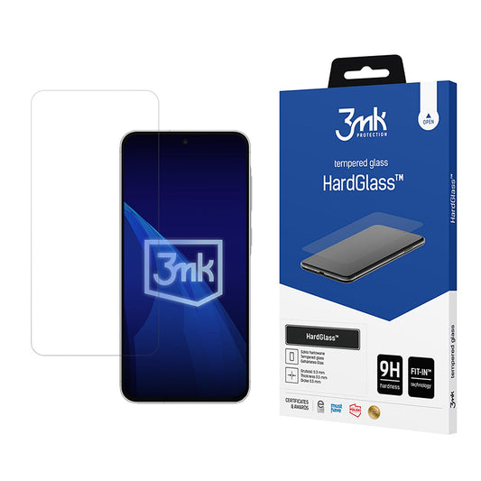 Zaštitna folija za ekran 3MK HardGlass za Samsung Galaxy A57 5G, Kaljeno staklo, Full Glue