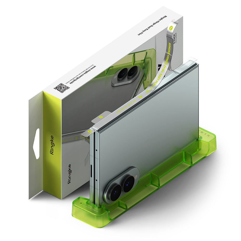 Zaštitna folija za šarku Ringke Dual Easy za Samsung Galaxy Z Fold8 F971, Plastika, Set od 2 komada