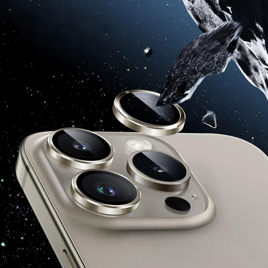 Zaštitna folija za stražnju kameru Tech-Protect CamRing Fit+ za Apple iPhone 17, Kaljeno staklo, Prozirna