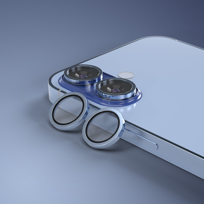 Zaštitna folija za stražnju kameru Etteri za Apple iPhone 17, Kaljeno staklo, Plava