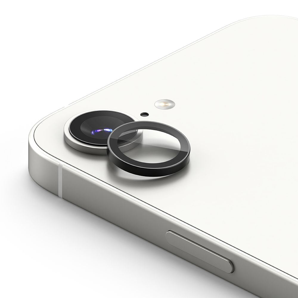 Zaštitna folija za stražnju kameru Ringke za Apple iPhone 16e, Kaljeno staklo, Set od 2 komada, Crna