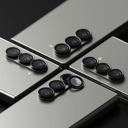 Zaštitna folija za stražnju kameru Ringke za Samsung Galaxy Z Fold6 F956, Kaljeno staklo, Set od 2 komada, Crna