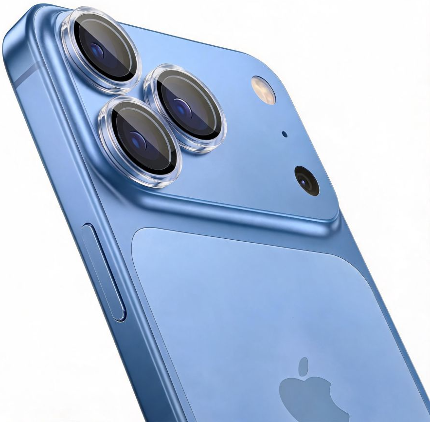 Stražnja zaštitna folija za kameru Tech-Protect CamRing Fit+ za Apple iPhone 18 Pro / 18 Pro Max, Kaljeno staklo, Prozirna