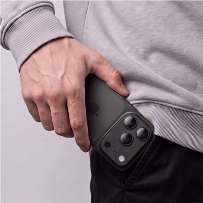 Stražnja zaštitna folija za kameru Tech-Protect CamFull Fit+ za Apple iPhone 18 Pro, Kaljeno staklo, Crna