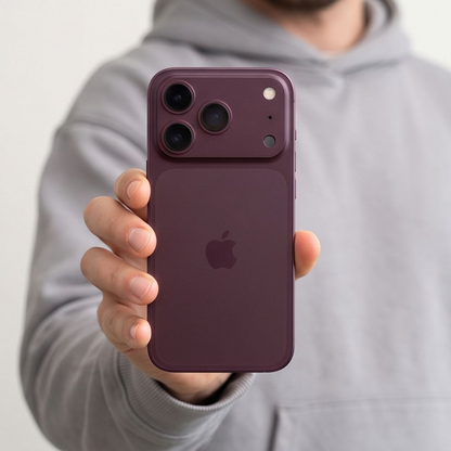 Stražnja zaštitna folija za kameru Tech-Protect CamFull Fit+ za Apple iPhone 18 Pro Max, Kaljeno staklo, Boja vina
