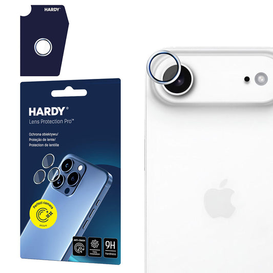 Zaštitna folija za stražnju kameru 3MK Hardy Protection Pro za Apple iPhone 17 Air, Kaljeno staklo, Srebrna