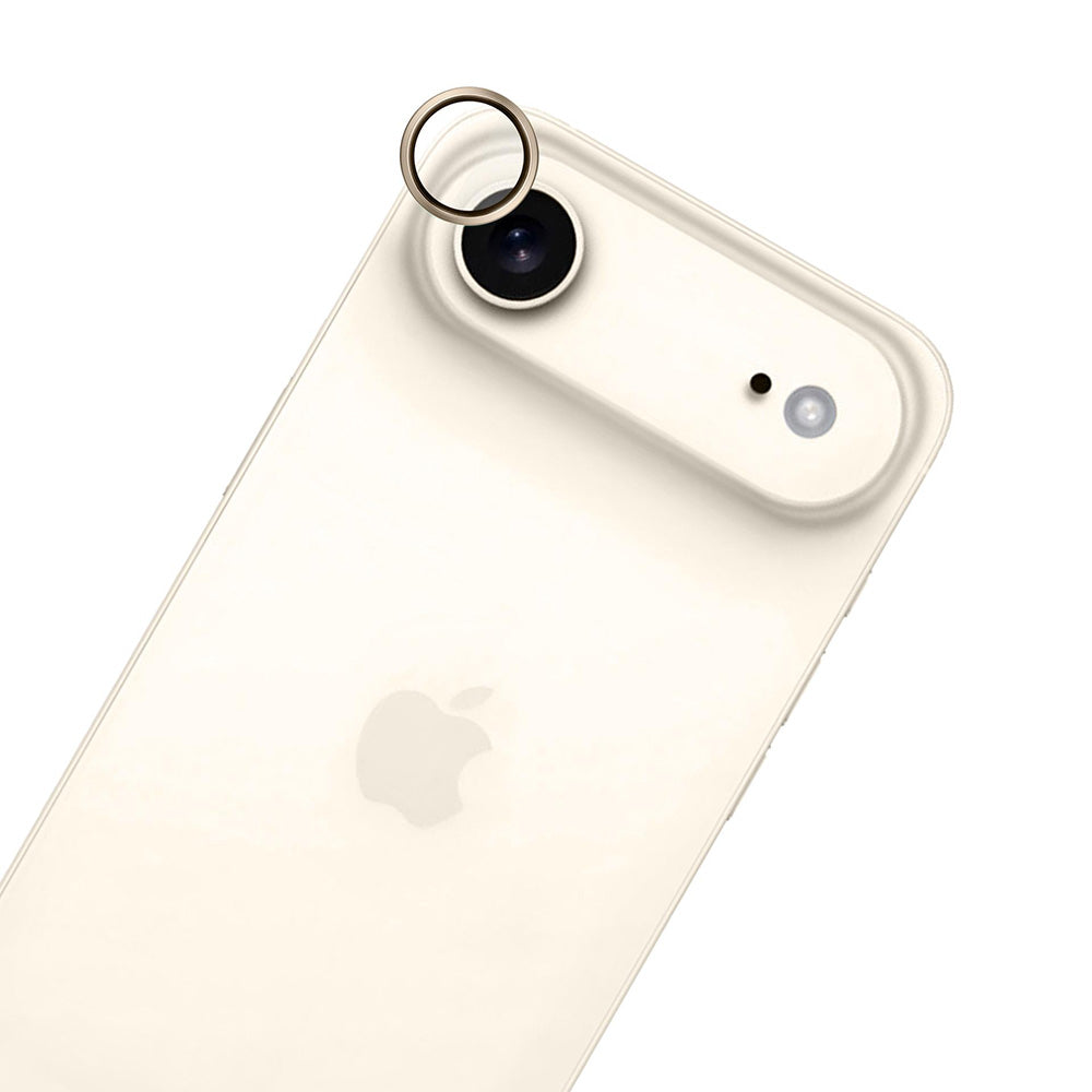 Zaštitna folija za stražnju kameru 3MK Hardy Protection Pro za Apple iPhone 17 Air, Kaljeno staklo, Zlatna