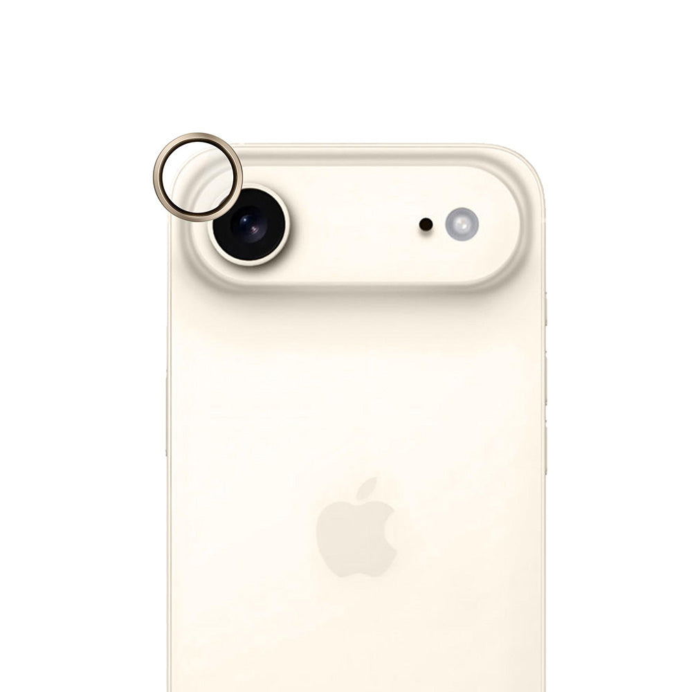 Zaštitna folija za stražnju kameru 3MK Hardy Protection Pro za Apple iPhone 17 Air, Kaljeno staklo, Zlatna