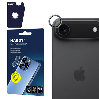 Zaštitna folija za stražnju kameru 3MK Hardy Protection Pro za Apple iPhone 17 Air, Kaljeno staklo, Siva