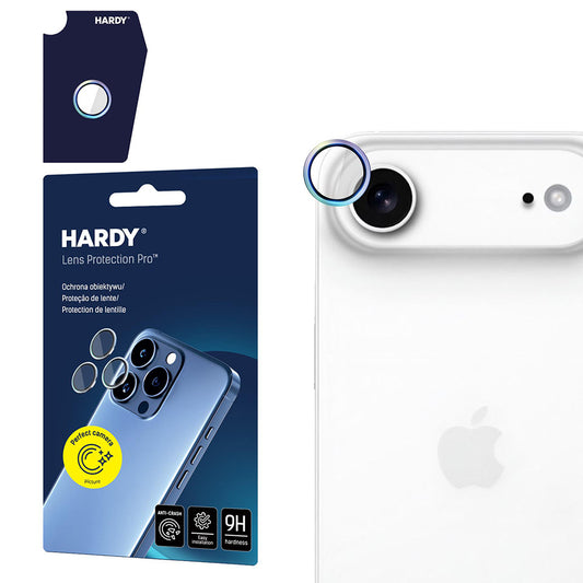 Zaštitna folija za stražnju kameru 3MK Hardy Protection Pro za Apple iPhone 17 Air, Kaljeno staklo, Višebojna