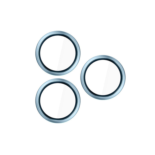 Zaštitna folija za stražnju kameru 3MK Hardy Protection Pro za Apple iPhone 17 Pro Max / 17 Pro, Kaljeno staklo, Plava