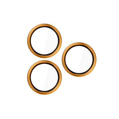 Zaštitna folija za stražnju kameru 3MK Hardy Protection Pro za Apple iPhone 17 Pro Max / 17 Pro, Kaljeno staklo, Narančasta