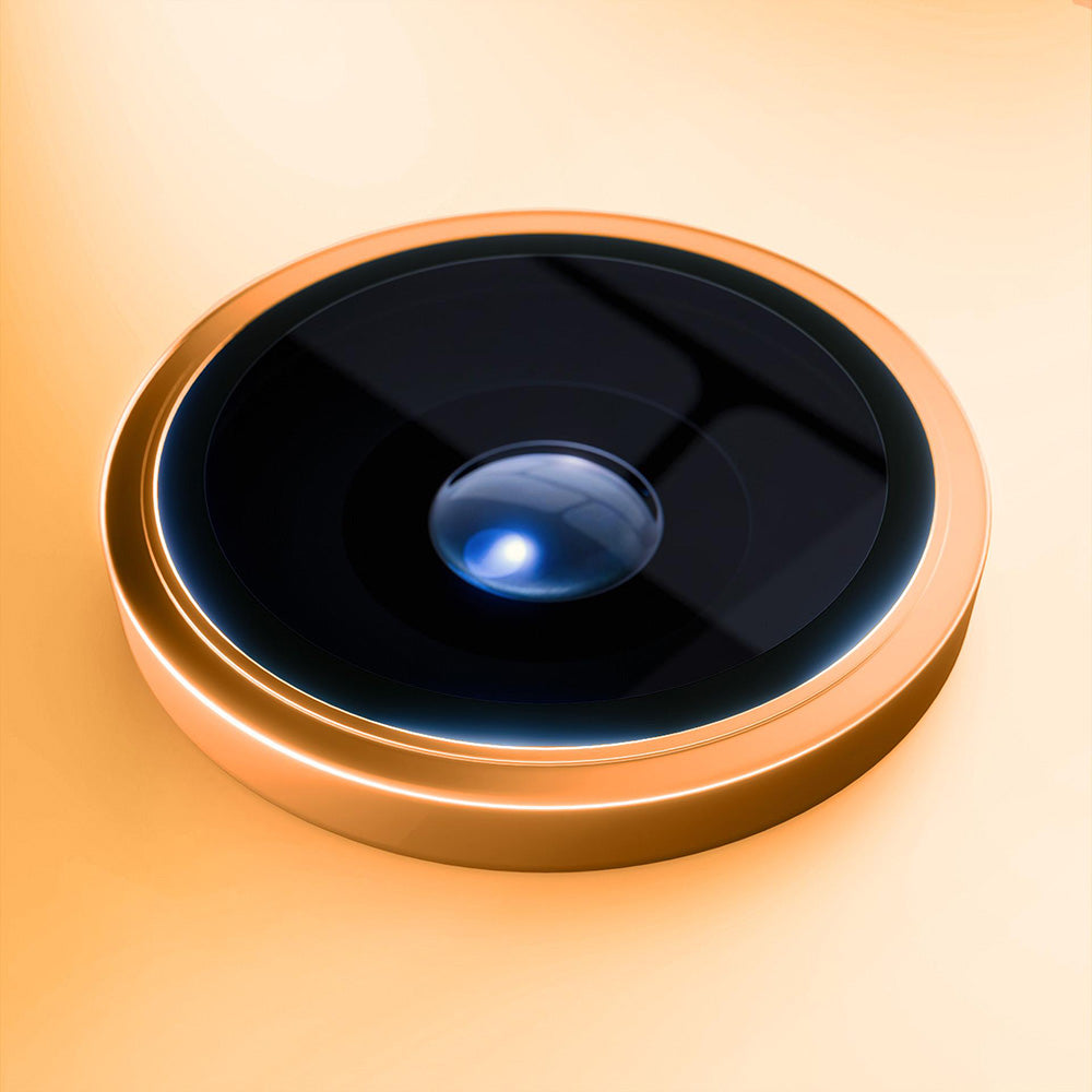 Zaštitna folija za stražnju kameru 3MK Hardy Protection Pro za Apple iPhone 17 Pro Max / 17 Pro, Kaljeno staklo, Narančasta