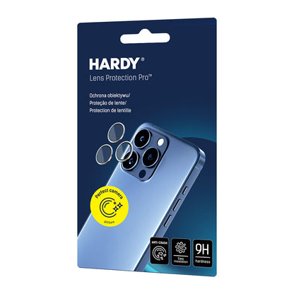 Zaštitna folija za stražnju kameru 3MK Hardy Protection Pro za Apple iPhone 17 Pro Max / 17 Pro, Kaljeno staklo, Narančasta